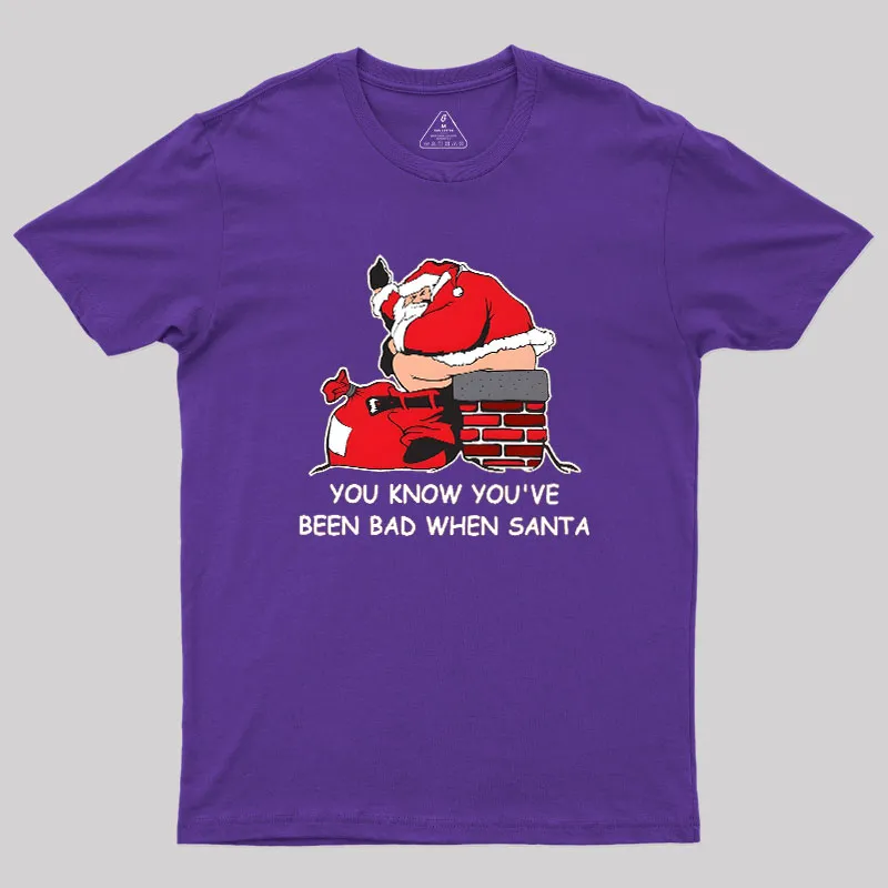 You Know You've Been Bad Geek T-Shirt - Image 6