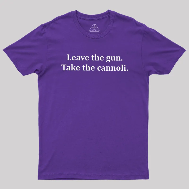 Take The Cannoli Geek T-Shirt - Image 6
