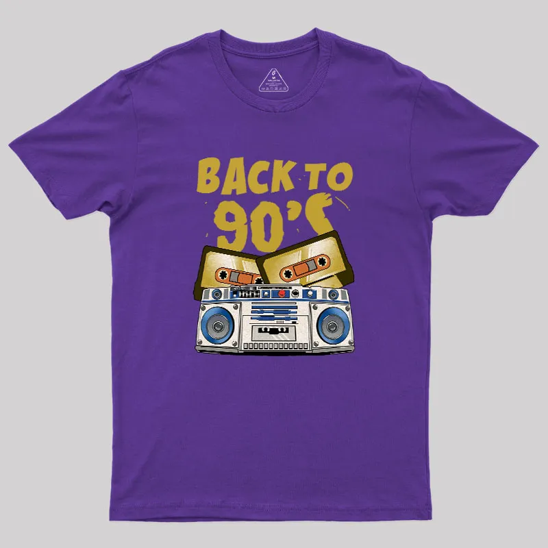 Back To 90s Geek T-Shirt - Image 5