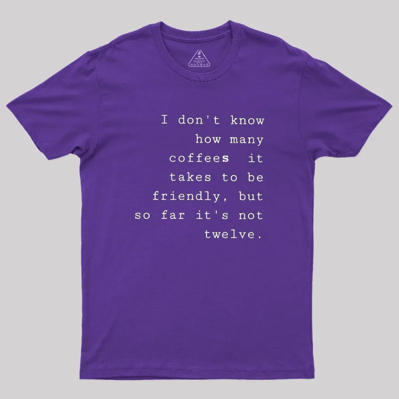 Coffee Demand Geek T-Shirt - Image 6