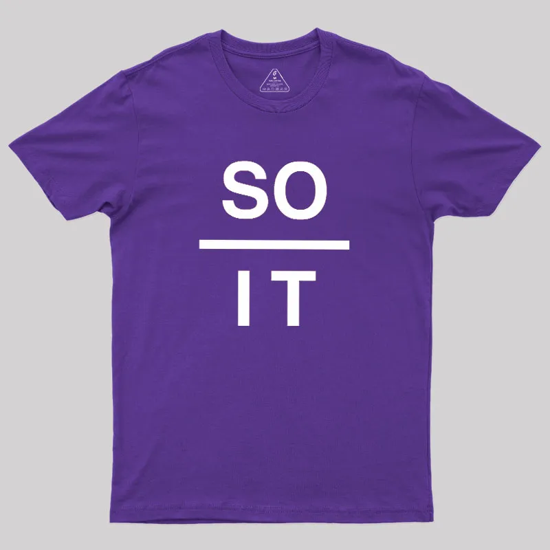 So Over It Geek T-Shirt - Image 6