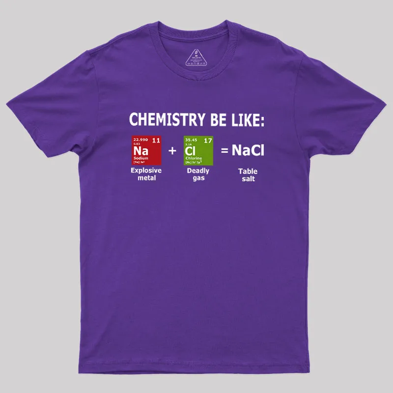 Chemistry Be Like Geek T-Shirt - Image 6