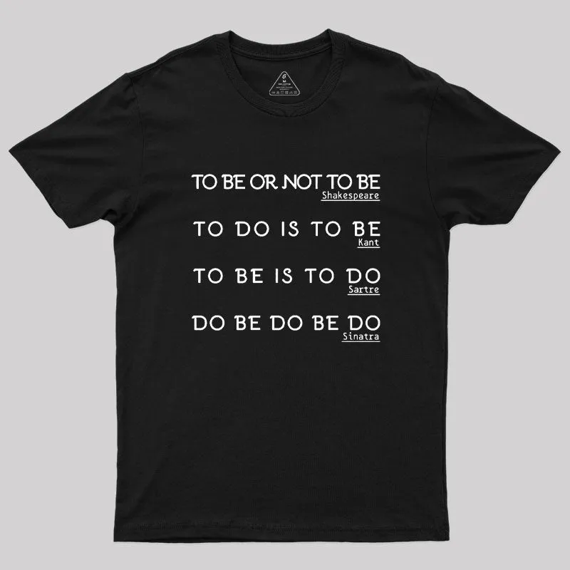 Philosophical lyric Poetic Sinatra Classic Geek T-Shirt - Image 2