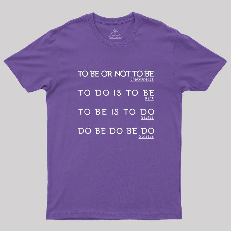 Philosophical lyric Poetic Sinatra Classic Geek T-Shirt - Image 6
