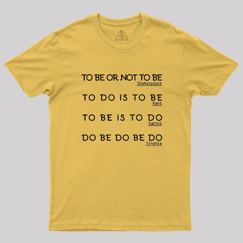 Philosophical lyric Poetic Sinatra Classic Geek T-Shirt - Image 8