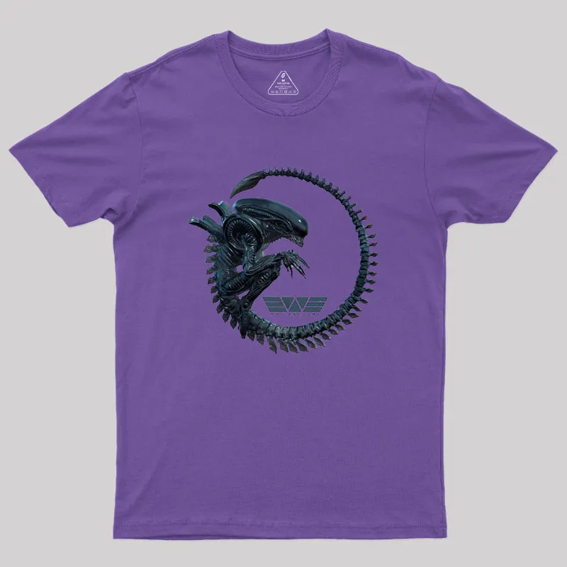 Xenomorph Geek T-Shirt - Image 6