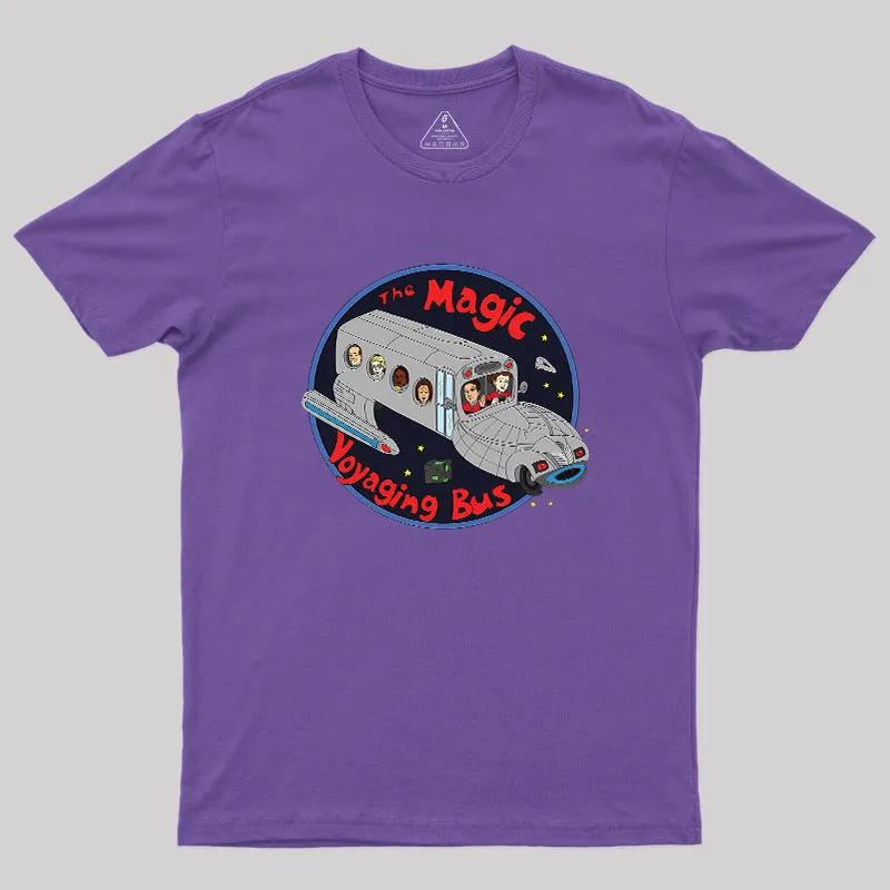 The Magic Voyaging Bus Geek T-Shirt - Image 6