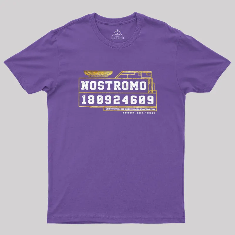 USCSS Nostromo Geek T-Shirt - Image 5