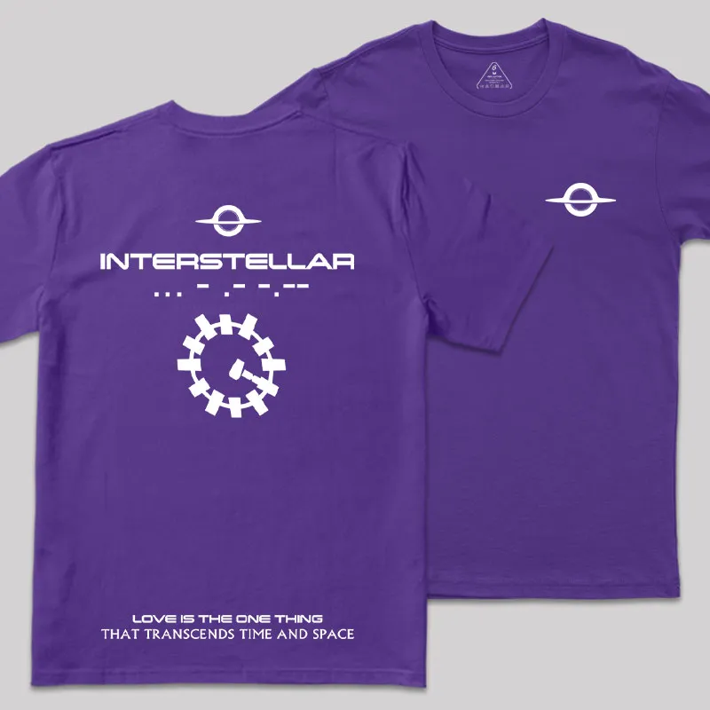 Interstellar Front and Back Printed Geek T-Shirt - Image 5