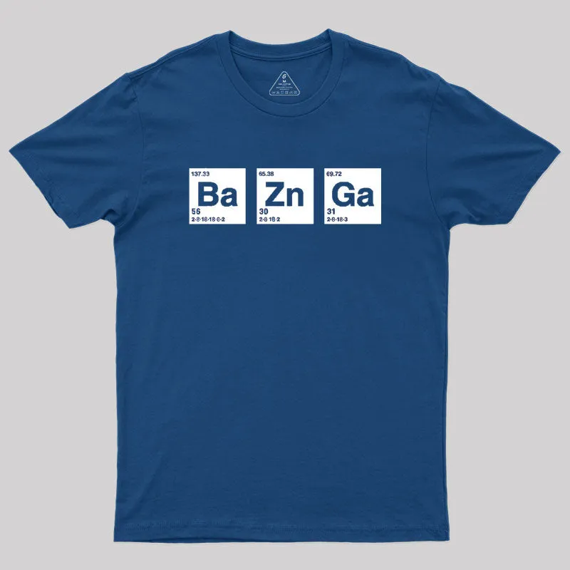 Alternative view of Breaking Bad - Bazinga Geek T-Shirt