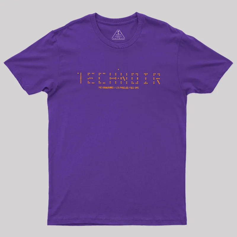 Terminator 1984 Tech Noir Club Geek T-Shirt - Image 4