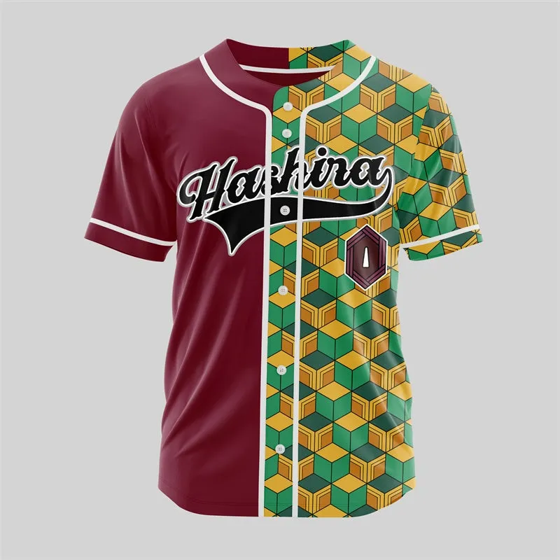 Personalized Fantasy Comics Tamioka Baseball Jersey
