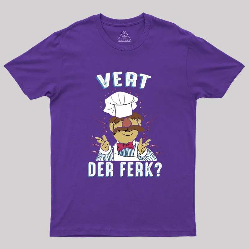 Swedish Chef Geek T-Shirt - Image 5