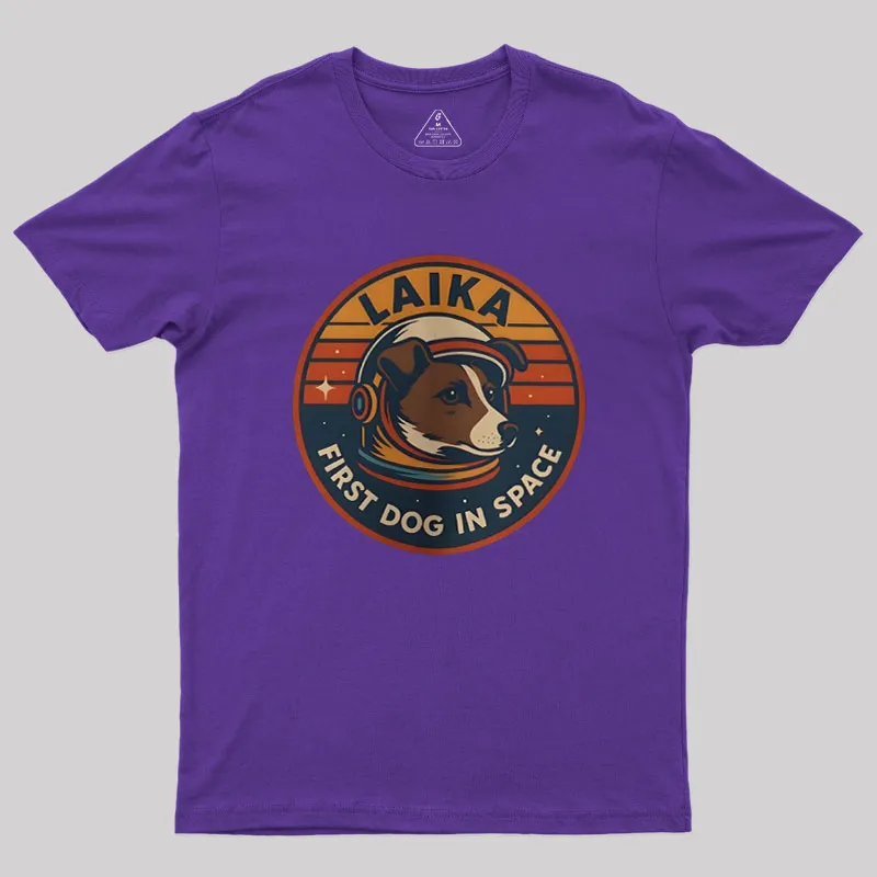 Laika Space Geek T-Shirt - Image 6