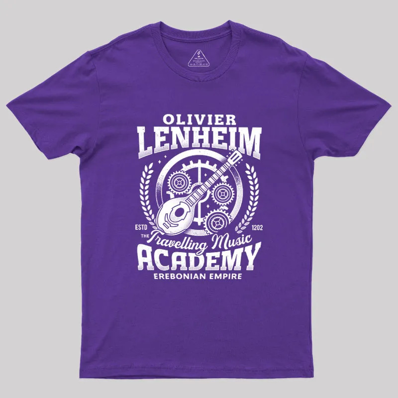 Olivier Lenheim Academy Geek T-Shirt - Image 5