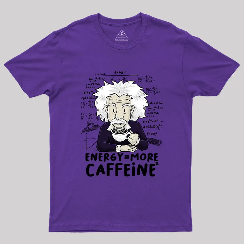More Caffeine Geek T-Shirt - Image 4