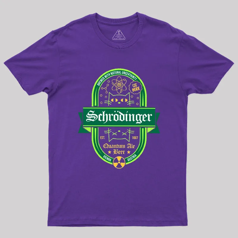 Schrodinger Quantum Ale Beer Geek T-Shirt - Image 5