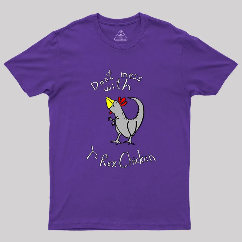 T-Rex-Chicken Geek T-Shirt - Image 6