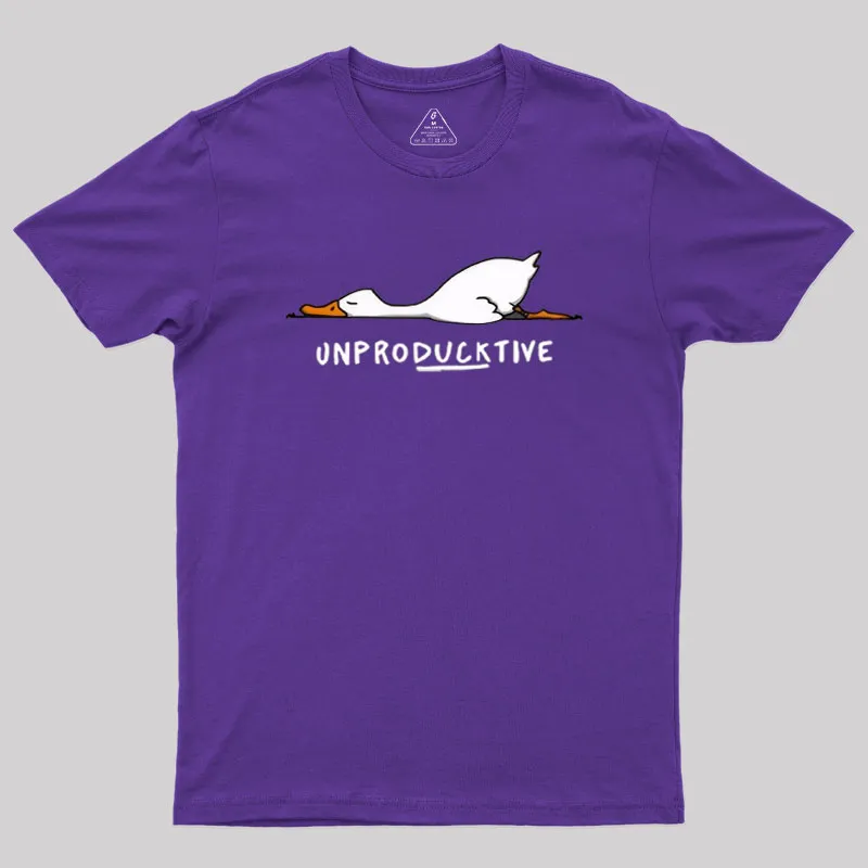 Unproducktive Geek T-Shirt - Image 6