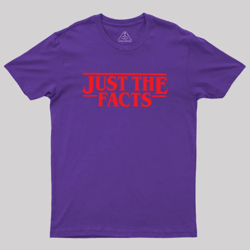 Just The Facts Geek T-Shirt - Image 5