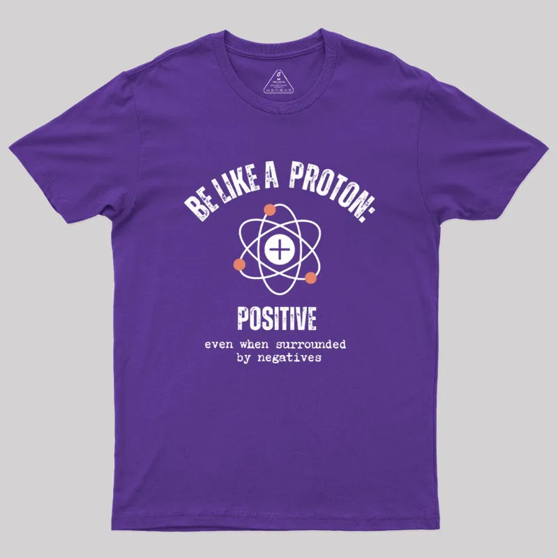 Be like a Proton Geek T-Shirt - Image 5