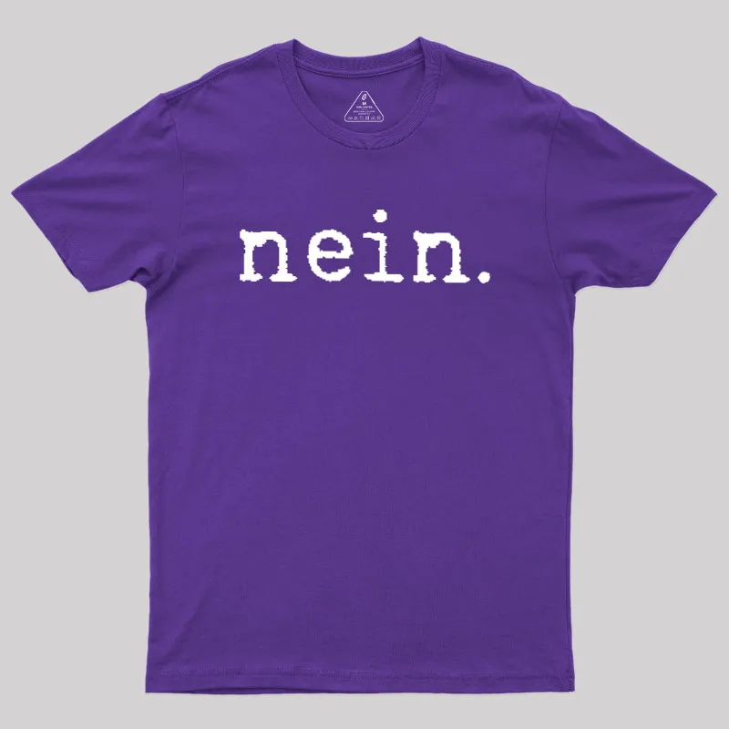 Nein Geek T-Shirt - Image 6