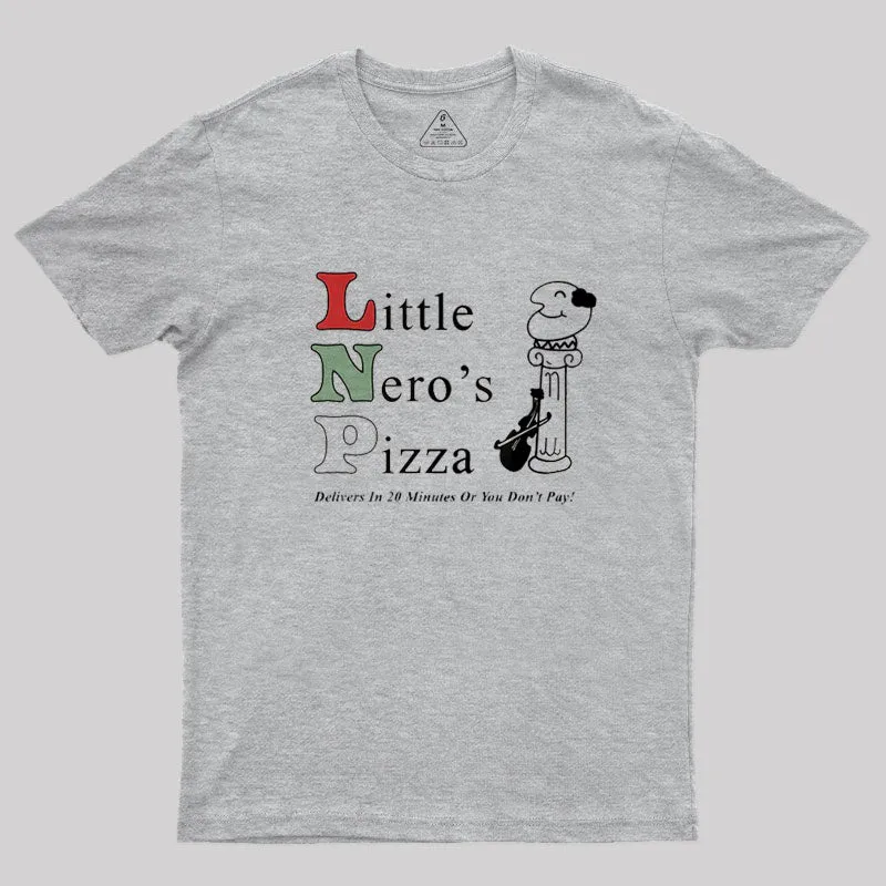 Alternative view of Little Nero's Pizza Home Alone T-Shirt