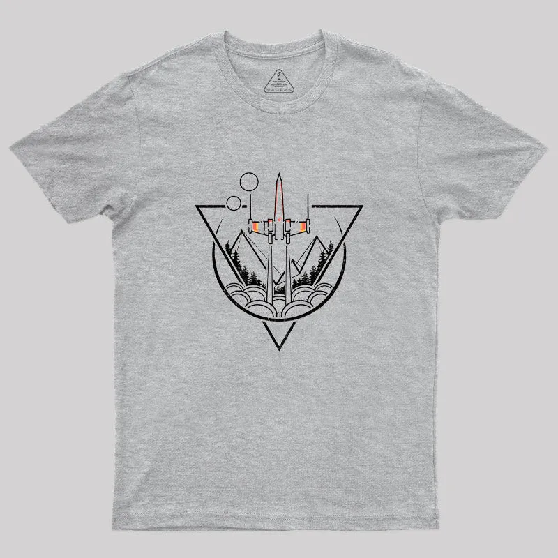 Alternative view of Geometric Wars T-Shirt