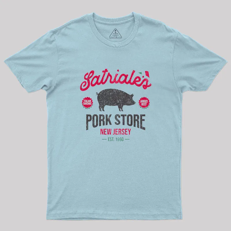 Satriales Pork Store T-Shirt - Image 2