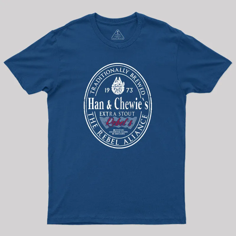 Han & Chewie's Extra Stout T-Shirt - Image 2