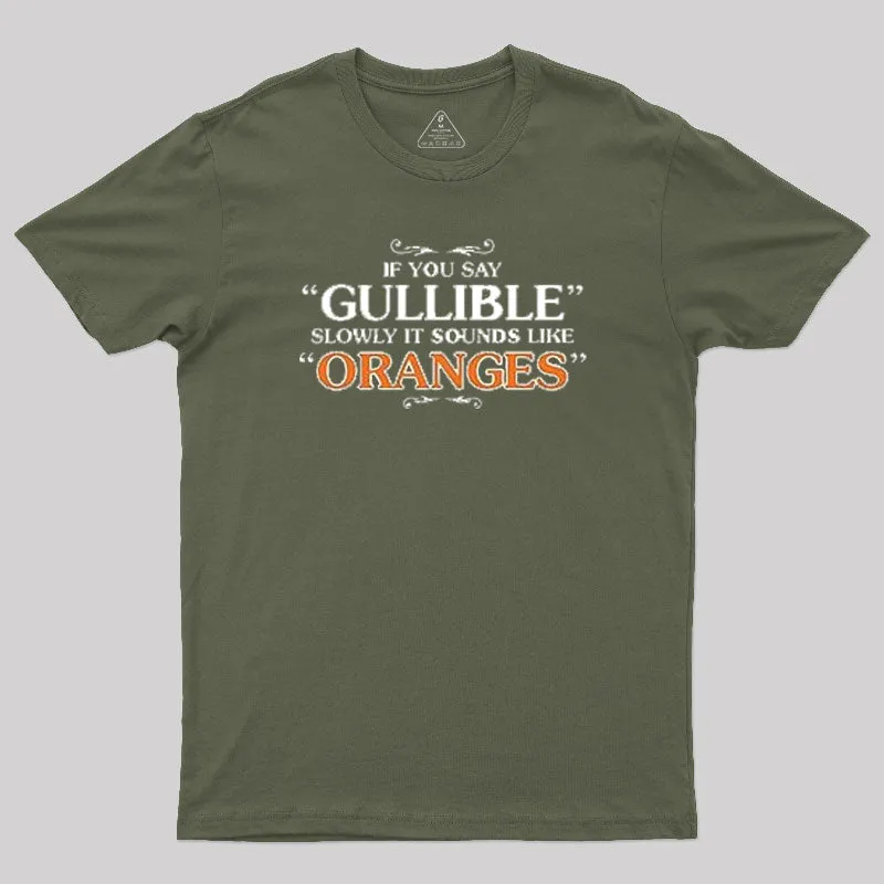 It Sounds Like Oranges T-Shirt - Image 3