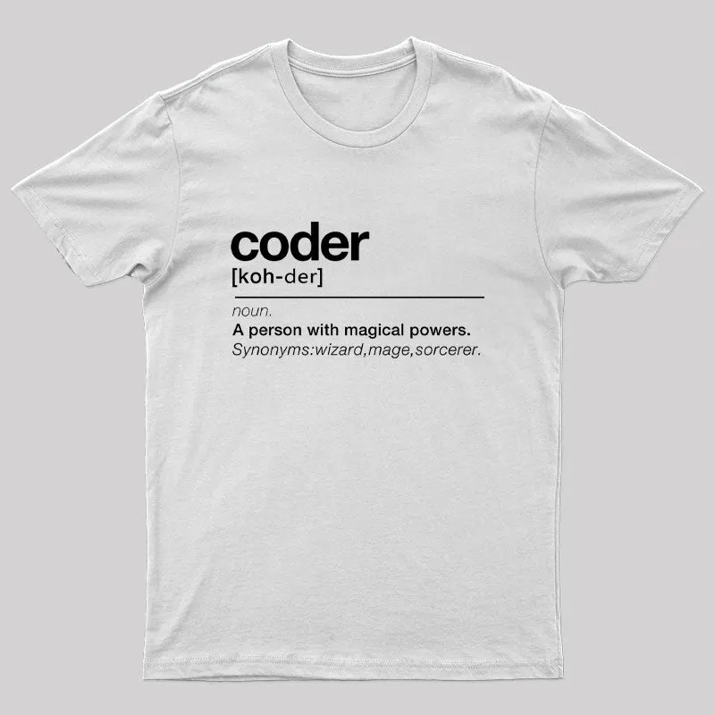 Coder definition T-Shirt - Image 8