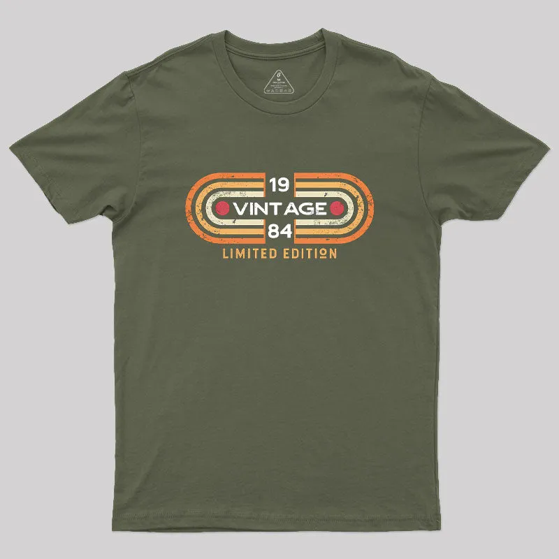 Vintage 1984 Geek T-Shirt - Image 3