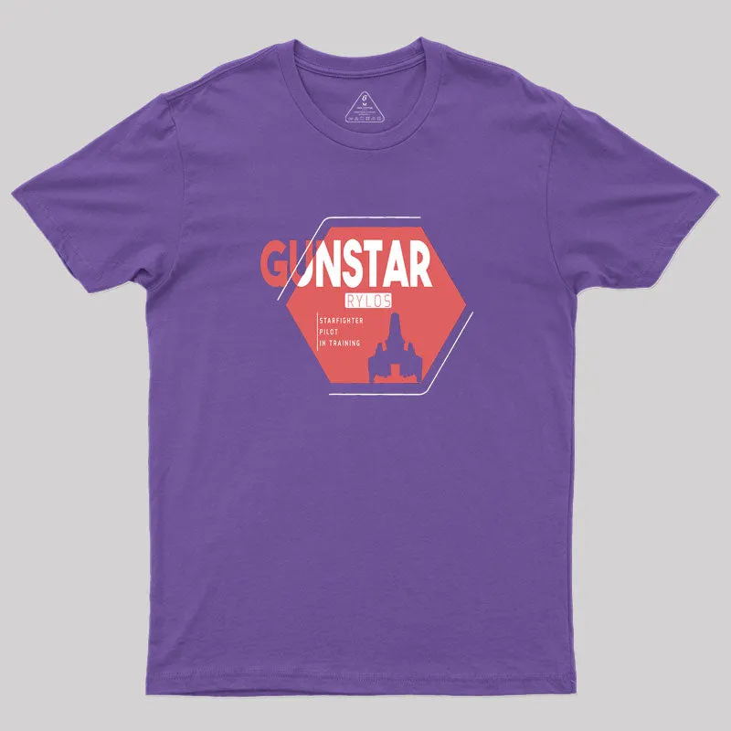 Gunstar Pilot in Training Geek T-Shirt - Image 6