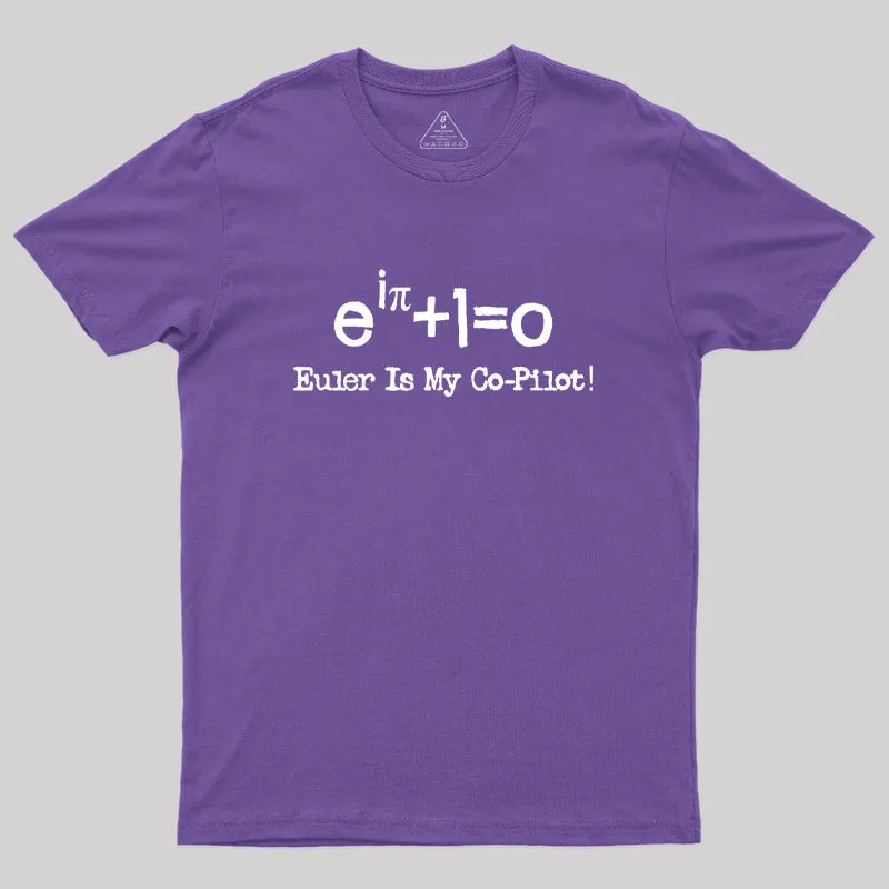 Euler Math Equation Geek T-Shirt - Image 6