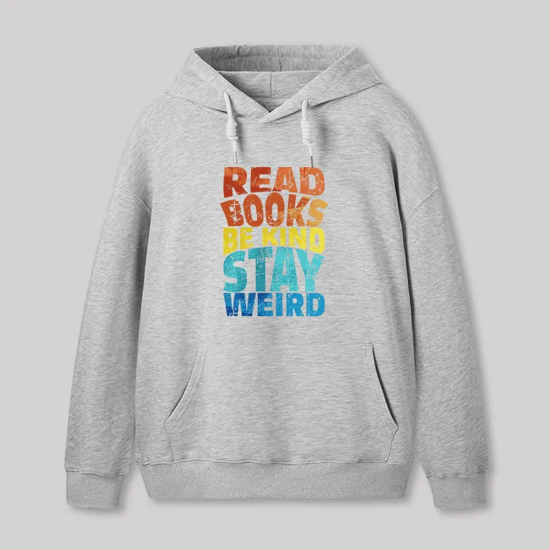 Read Books Be Kind Geek Hoodie - Image 4