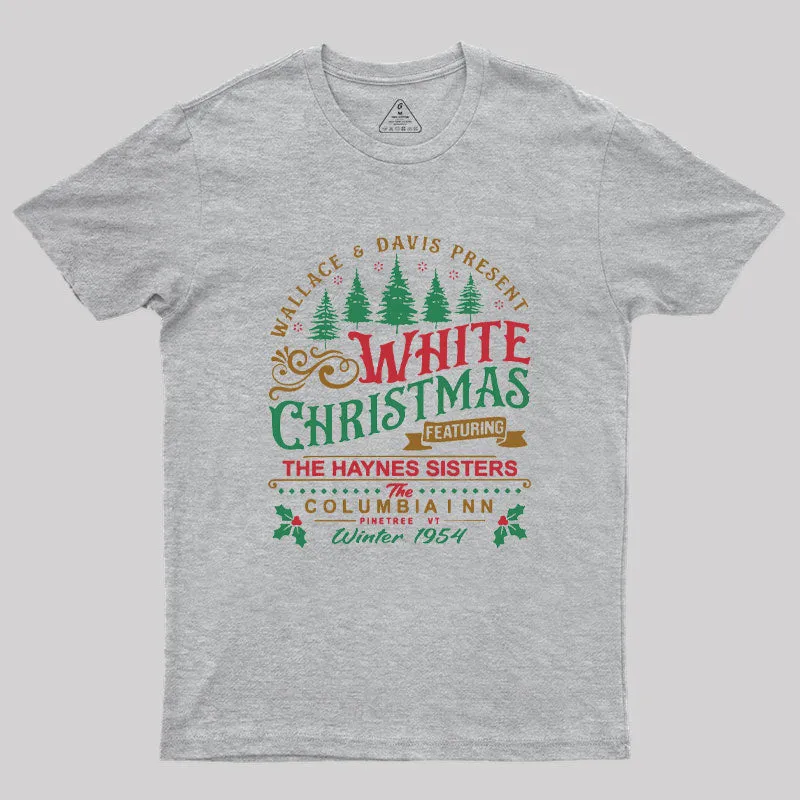 White Christmas Geek T-Shirt