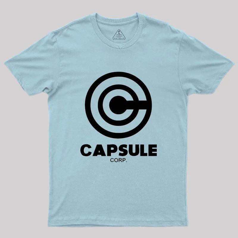 Capsule Corp DBZ Geek T-Shirt - Image 10