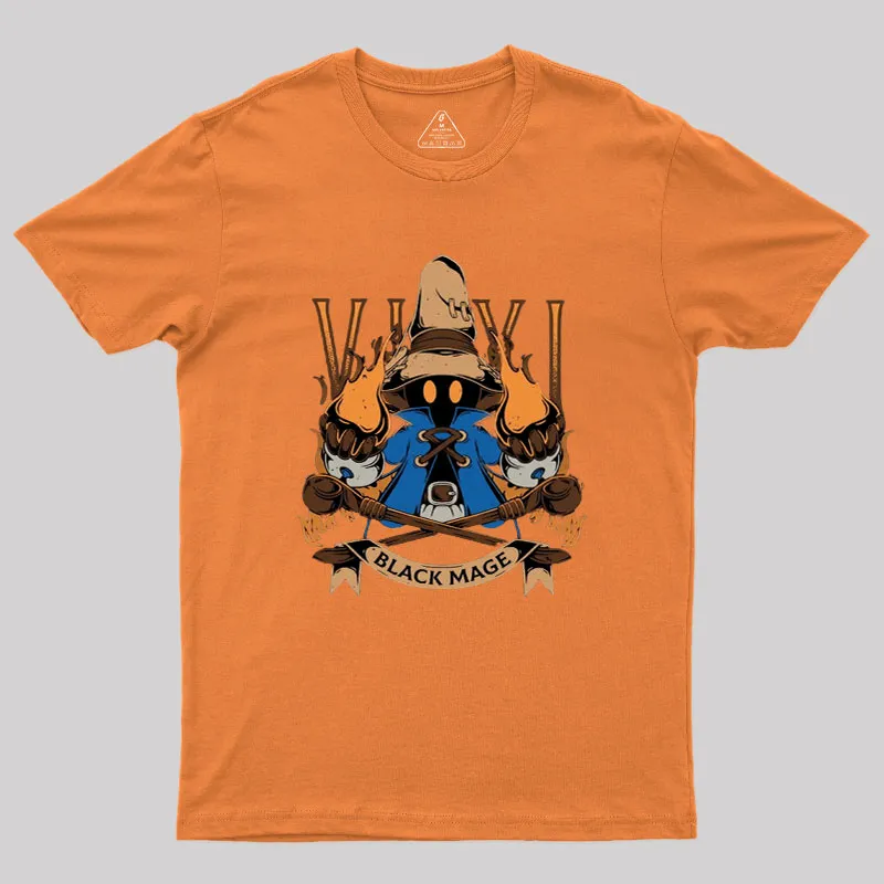 Vivi Black Mage Geek T-Shirt - Image 7