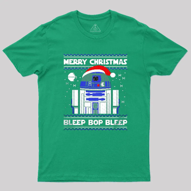 Christmas Robot Geek T-Shirt - Image 9