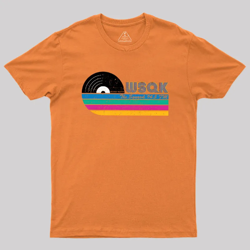 Retro WSQK Geek T-Shirt - Image 7