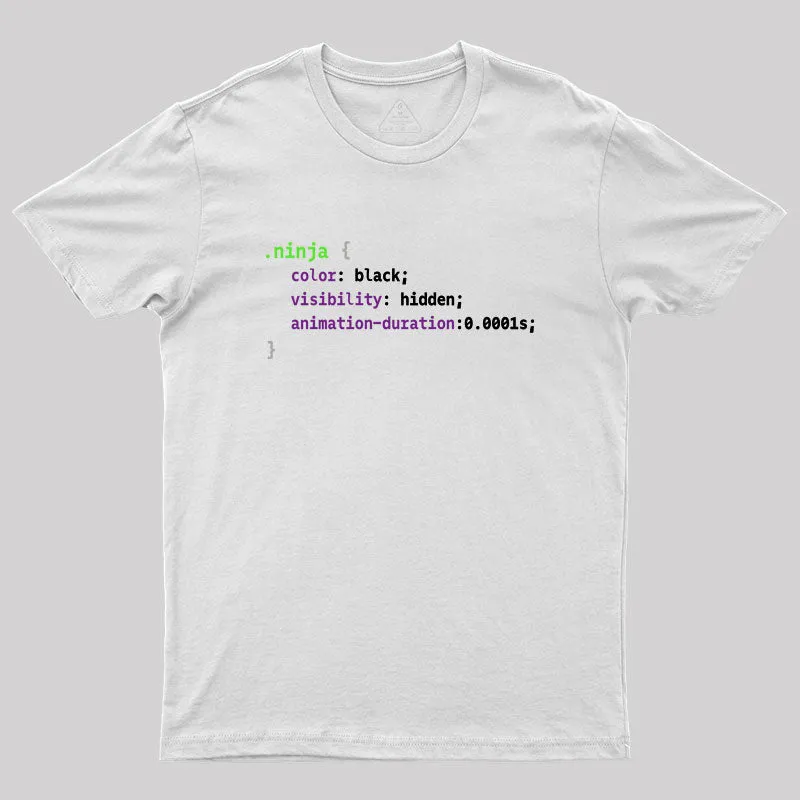 Ninja Code T-Shirt - Image 10