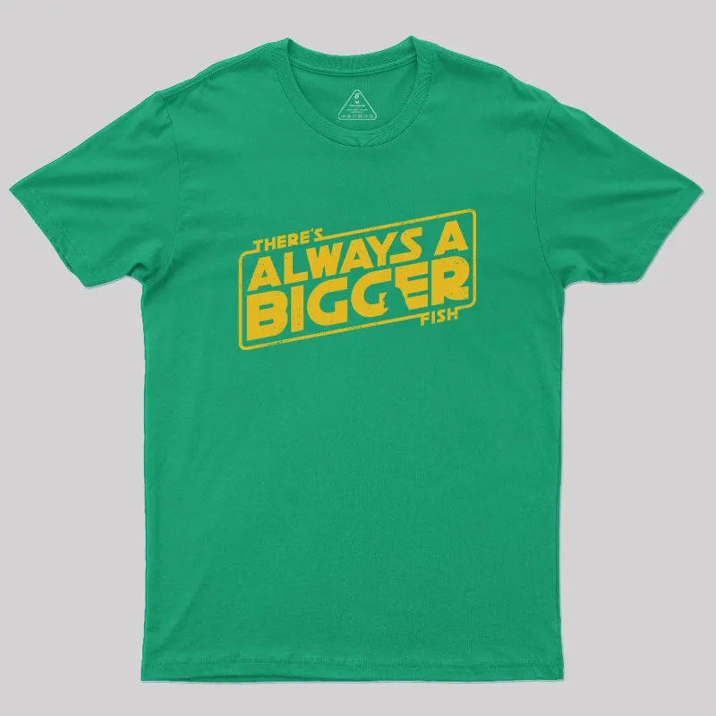 Always a Bigger Fish Geek T-Shirt - Image 6