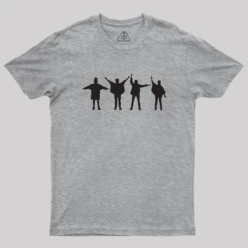 Musician Silhouette Help Geek T-Shirt