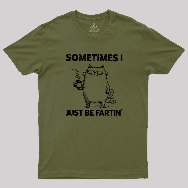 Fartin' Cat Chronicles Geek T-Shirt - Image 3