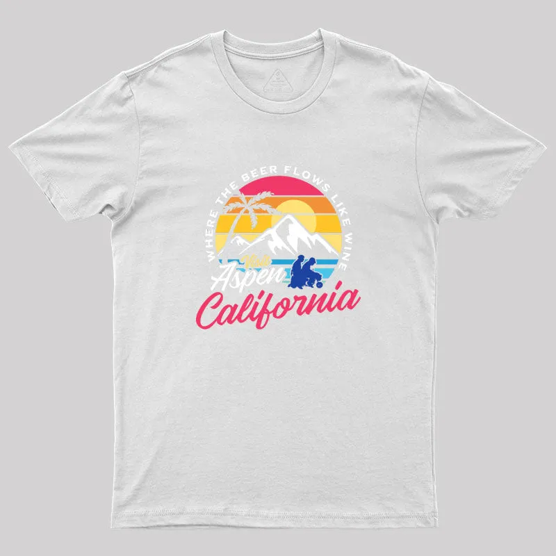 Visit Aspen California - Dumb And Dumber Spot Geek T-Shirt - Image 11