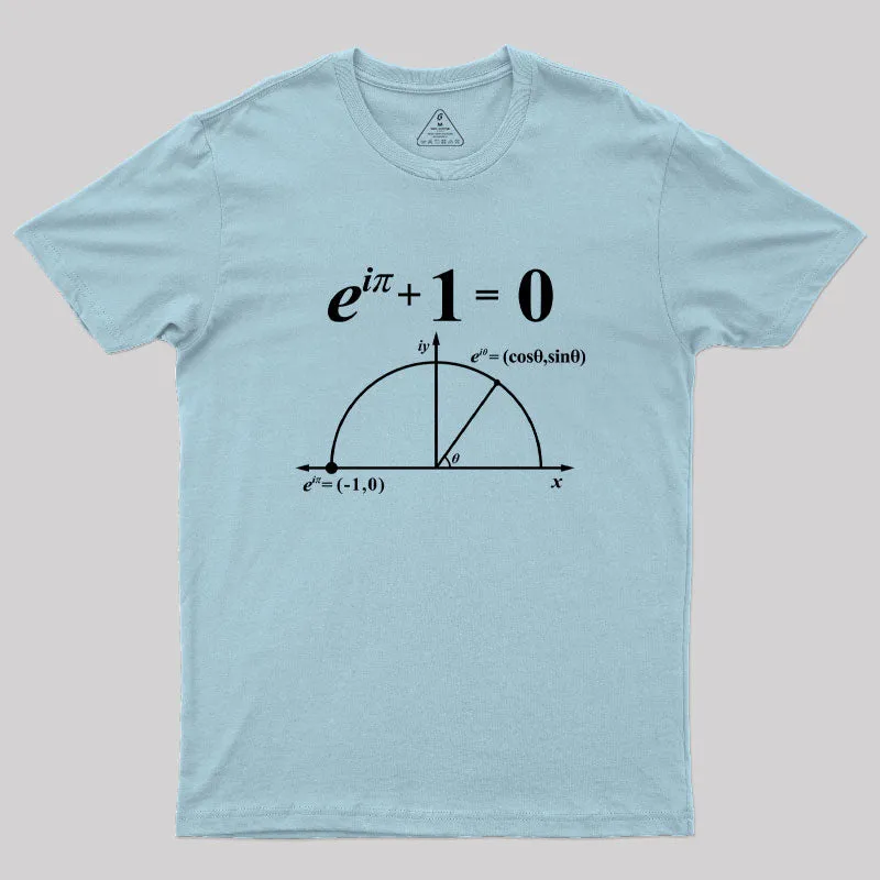 Euler's Identity Geek T-Shirt - Image 10