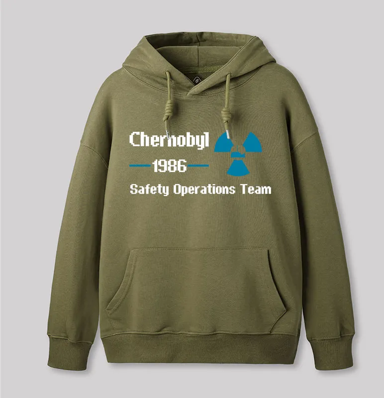 Alternative view of Chernobyl 1986 Geek Hoodie
