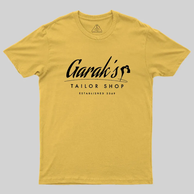 Garaks Tailor Shop Geek T-Shirt - Image 6