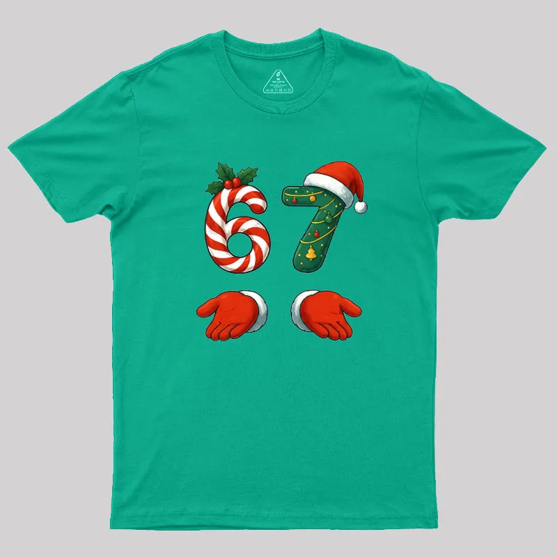 67 Christmas Geek T-Shirt - Image 9